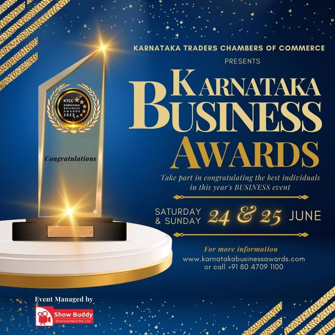 way2musaddiq's tweet photo. Karnataka Business Awards 2023 is scheduled on 24th &amp; 25th June in Bengaluru.
#karnatakabusinessawards #businessawards #karnataka #ktccindia https://t.co/ImXOHywRID