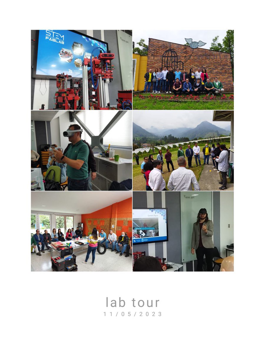 Sigocantando's tweet image. INNOVATION LAB TOUR - EAP 2023 construimos los primeros pasos en el camino de potenciar el ecosistema de la región hacia la Innovación - #MITREAP #innovationdays #ScaleUp #EAP @ManizalesMas