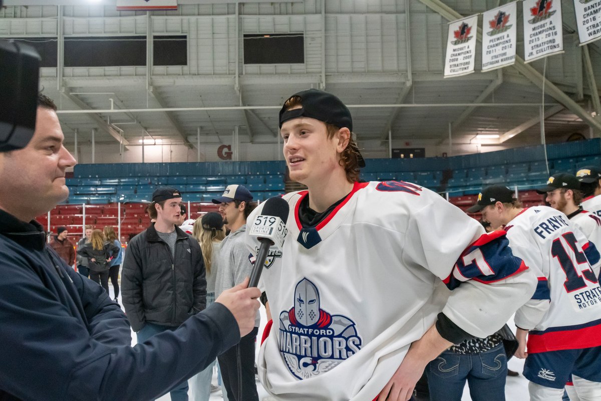 A few reflections on the <a href="/StratWarriors/">Stratford Warriors</a> 2022-23 season. Winning the Cherrey Cup, the connection to the community and a few words on the graduating players. Click the link for the article written by <a href="/DarrenStevenson/">Darren Stevenson</a> #LocalSports #519Hockey @GOJHL 
519sportsonline.ca/article_news.p…