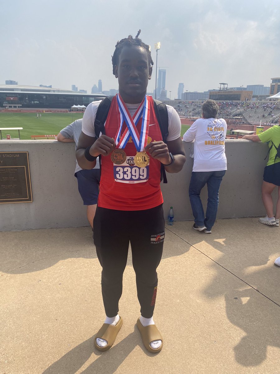 SMSDHigh's tweet photo. Congrats to Senior Andrew Huff for winning the discus at the UIL State Track and Field Meet this afternoon with a throw of 179-9. He also got third in the shot put earlier in the day. #SpartanPride #SpartansForever https://t.co/YbgPzwkT1h