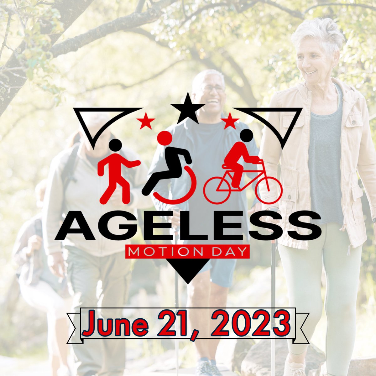 Calling all seniors 📣…this one’s for YOU! The 1st Annual Ageless Motion Day is June 21, 2023! Go solo, grab a friend, or family members, and get out to enjoy the great outdoors while being physically active. Join the movement by registering at shapeab.ca!