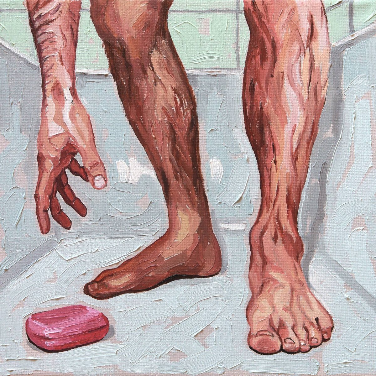 joelcrdns's tweet photo. Slippery by Daniel Jean #DanielJean #Art #GayArt #MaleNude https://t.co/f9uSv2VKOF