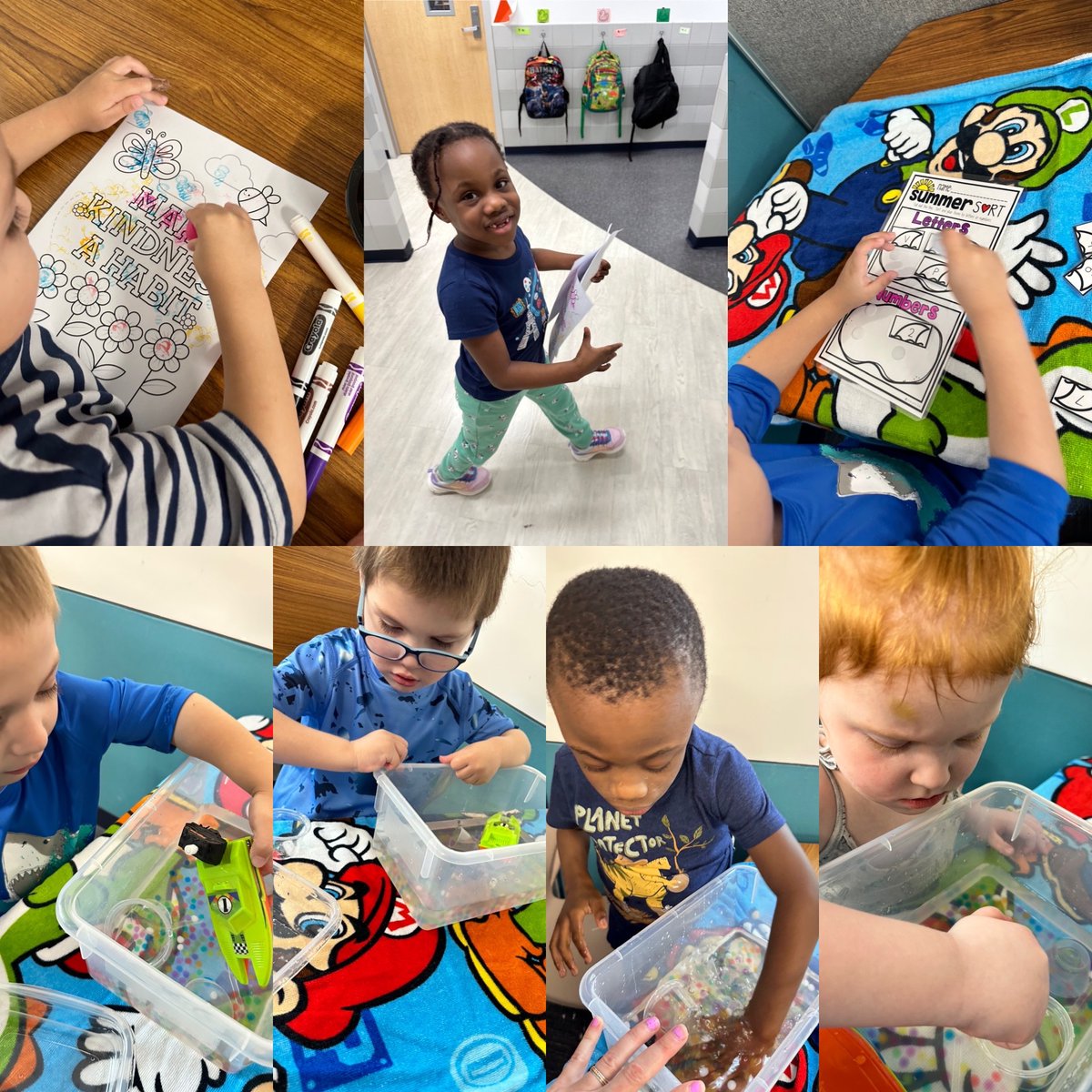 Day 8 we spread kindness around the school and on Day 9 we played in water!  It’s been a fun week so far. #bengalprode