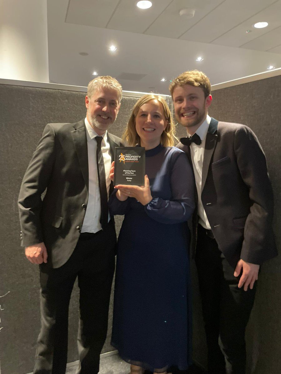 AnnaRelph's tweet photo. WE WON!!! @insidernwest Planning Team of the Year 2023 is @turleyplanning 🍾 

So so proud of our amazing team, and privileged to represent them tonight (and every other day!). #insidernwprop https://t.co/uazARHJIUG