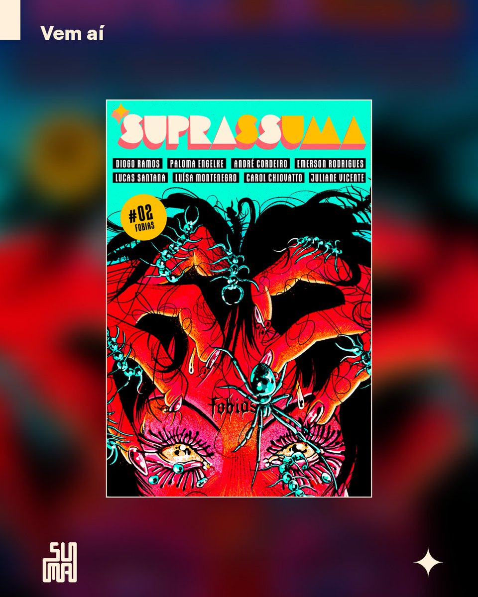 A 2ª edição da #Suprassuma 📘 chegará no dia 18/05, com contos de Diogo Ramos, <a href="/papassarinha/">paloma</a>, <a href="/lucassntn/">lucas santana 💥 tá no bsky e ig!</a>, <a href="/JuVentania/">Rainha Ju</a>, <a href="/andremmcordeiro/">André Cordeiro</a>, <a href="/luisamontenegr_/">Luísa Montenegro</a>, Emerson Rodrigues e <a href="/CarolChiovatto/">Carol Chiovatto ainda EDITANDO PB2</a> (autora convidada)!😍

Reserve já o seu exemplar gratuitamente: bit.ly/suprassuma2✨
