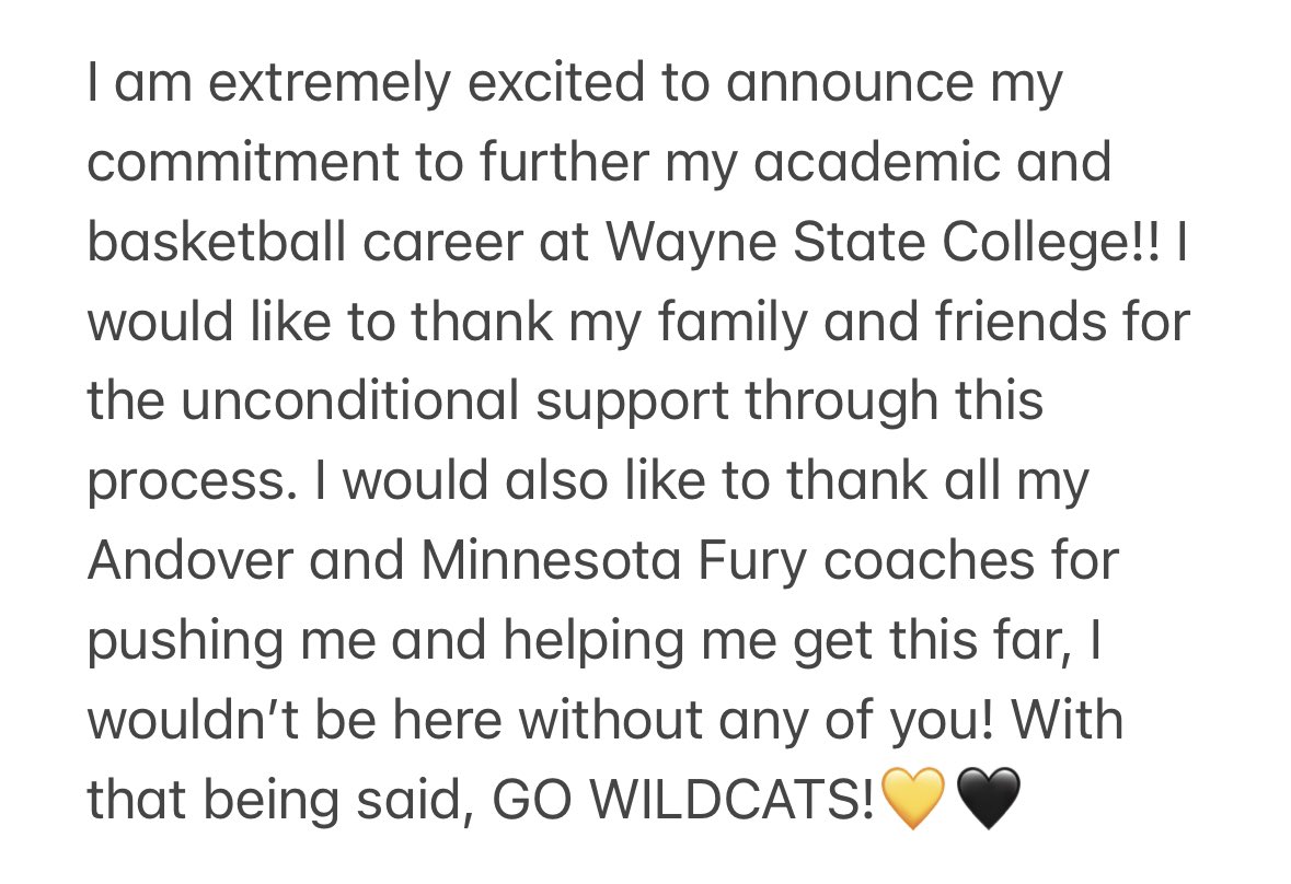 100% COMMITTED #GoWildcats💛🖤