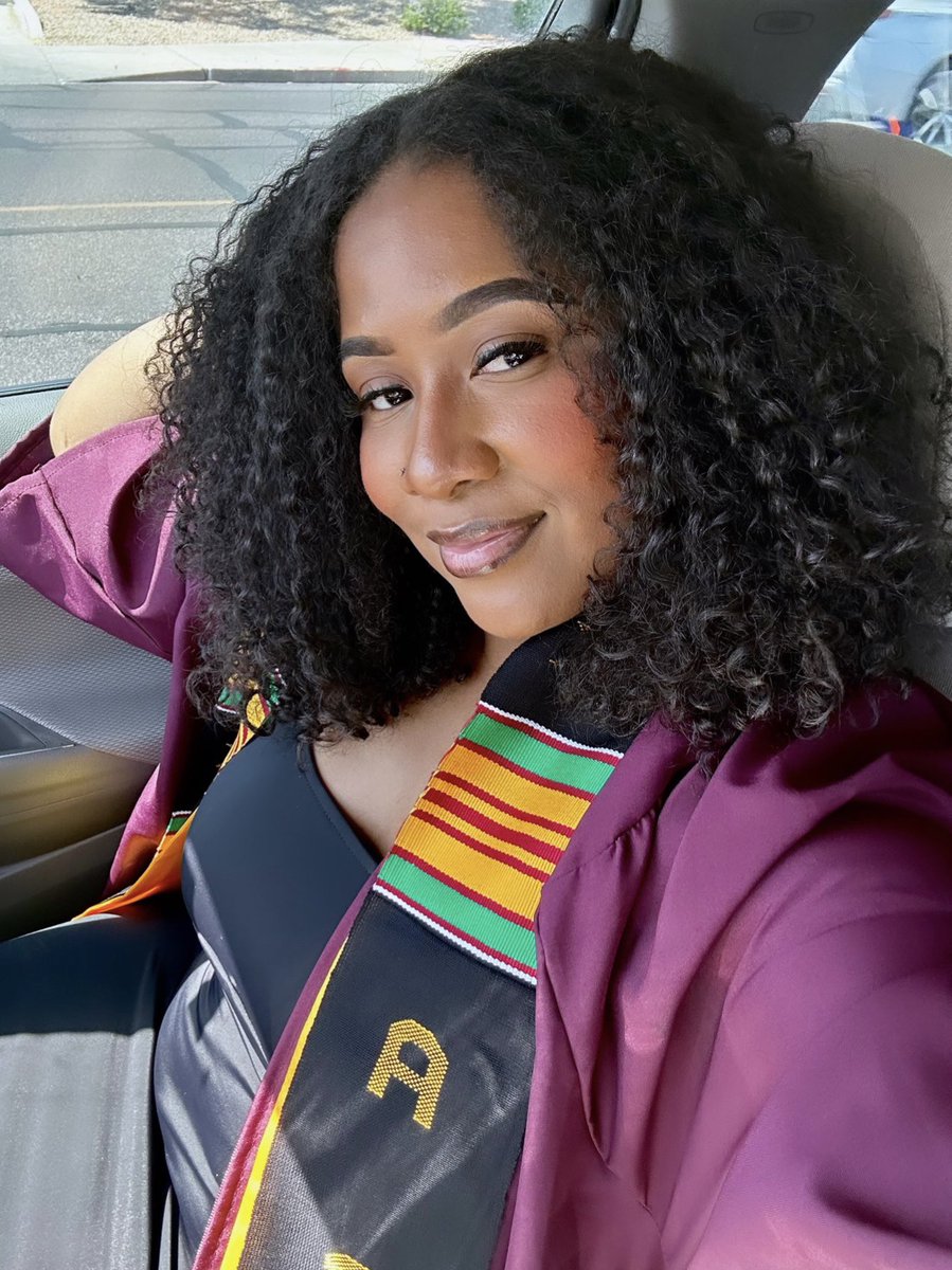 Not a statistic, black women w a degree >>>>>> #Classof2023 #ASUgrad