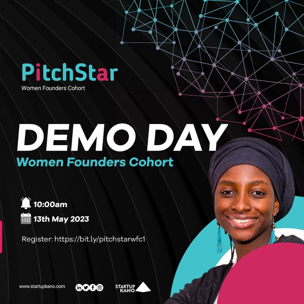 StartupKano's tweet photo. Brilliant Innovations and Creative solutions Unveiled: Our Startups Take Center Stage at Demo Day!

Register to get a private invite to experience PitchStar Women Founders' Cohort Demo day virtually.

#startupkano #pitchstar #womenfounders #wfg #startups #demoday https://t.co/xHbyDhBUfo