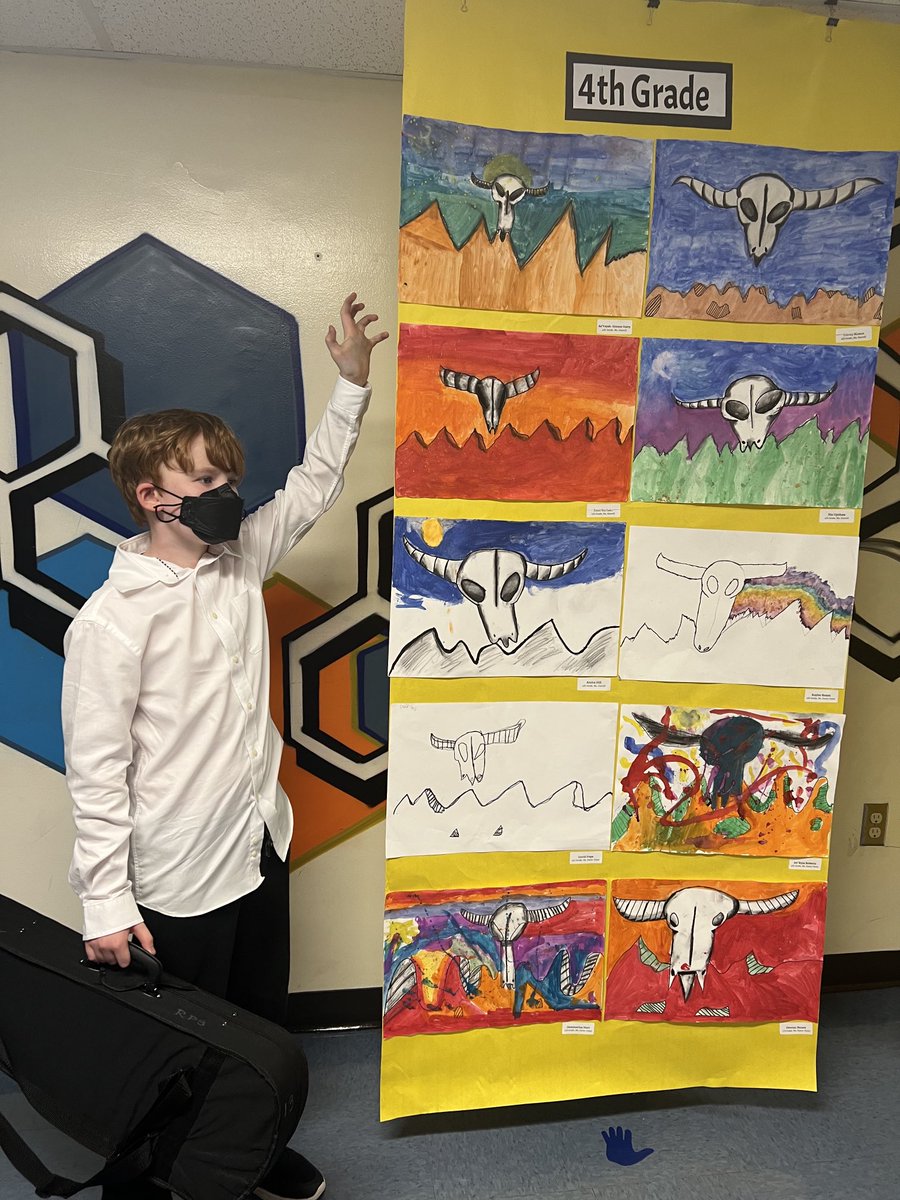 shayla_holeman's tweet photo. What's happening @overby_sheppard! We are celebrating our students at the Fine Arts Showcase! Look at our scholars! #HiveNation #GeniusMentality #Music/Art @JasonKamras @RPS_Schools @luvinmuzic https://t.co/Fh0b5Ne1dy
