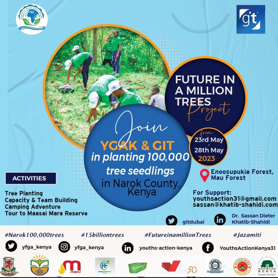 TITOCLINTON1's tweet photo. A must attend event by @yfga_kenya for the love of Environment. https://t.co/fRN7DKdoSi