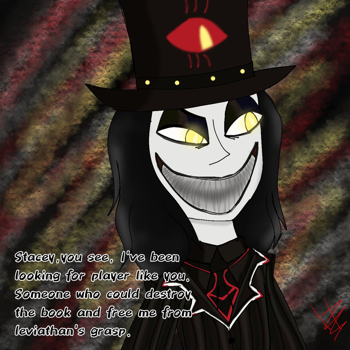H1a2b3c4d5e's tweet photo. I try to drawn Mr Tops from suffer the night hazbin Hotel/Helluva Boss style <:}💦👉👈
#HazbinHotel #HelluvaBoss #Style #sufferthenight #HelluvaBossStyle #HazbinHotelStyle #MrTops https://t.co/jMmnTWMIUW