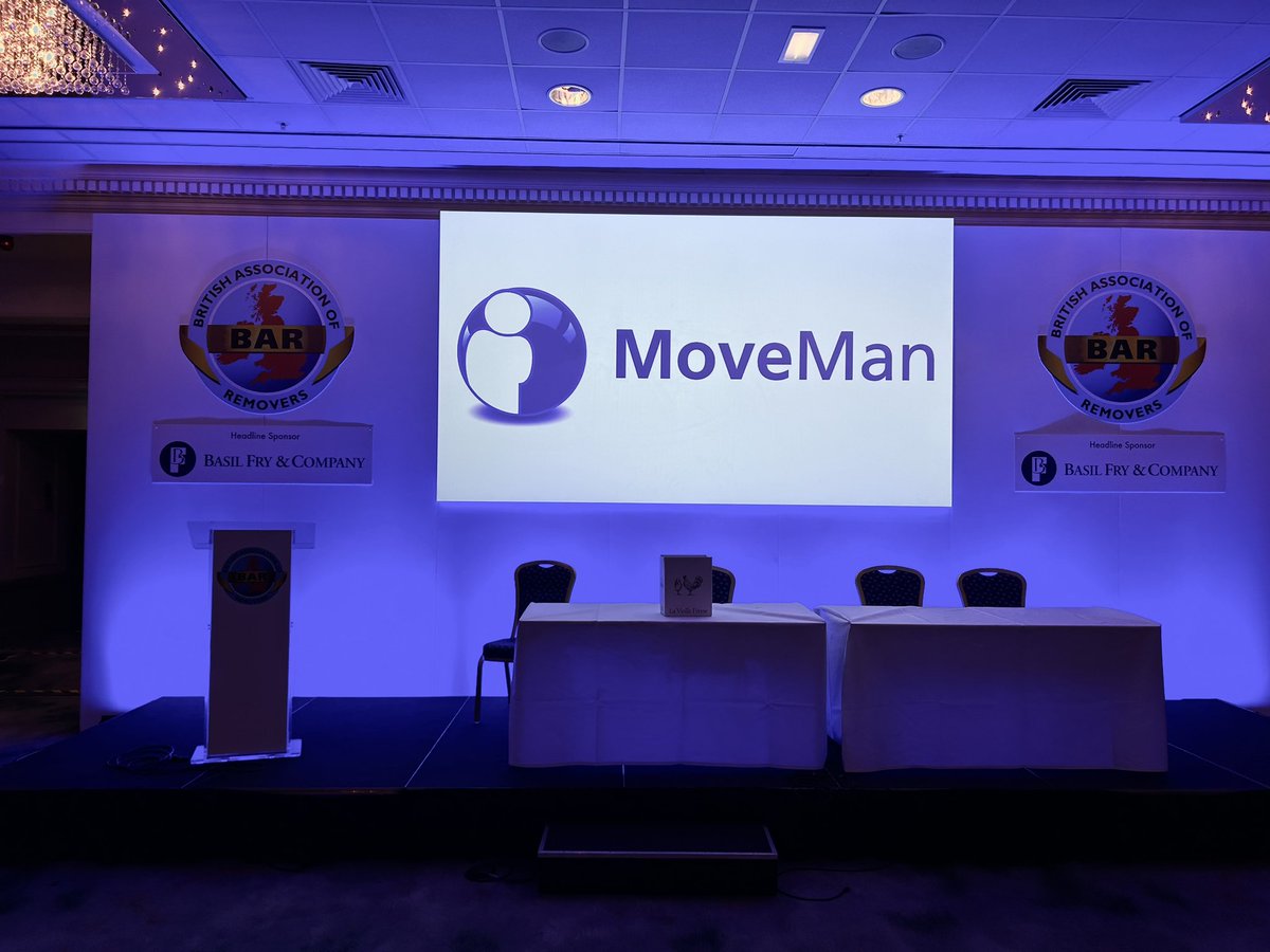 MoveManPro's tweet image. A big welcome to the BAR Conference. It was our pleasure to sponsor the welcome drinks this evening. Have a great Conference everyone and we are looking forward to meeting all the new and familiar faces over the next few days. #britishassociationofremovers