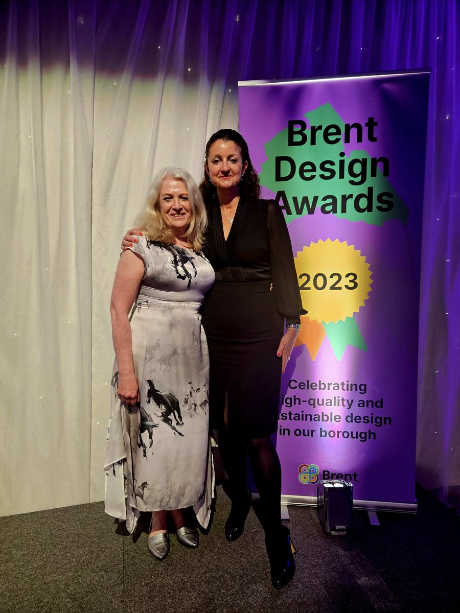 VictoriaCEOCIOB's tweet photo. Thank you @AliceatBrent for opportunity to present award &amp; say a few words at inaugural @Brent_Council #DESIGN awards tonight!
Congrats to all winners &amp; entrants
Lovely to see @Brent_Council Leader Cllr Mohammed &amp; my old team @oldoakparkroyal - a fabulous celebration 👏🎊 https://t.co/Y8DXxNLdHq