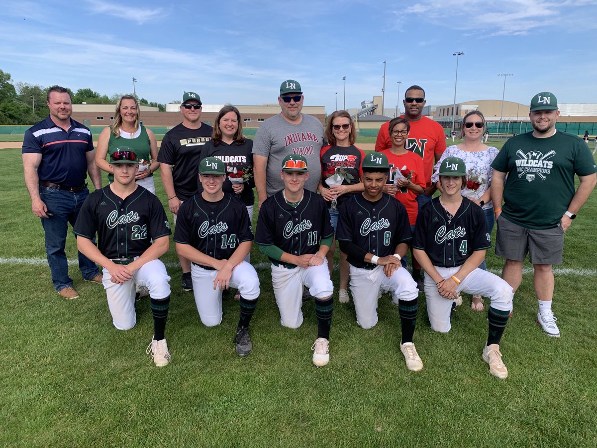 Very proud to recognize our senior baseball players prior to the LN vs Southport game tonight. Thank you seniors for your hard work and dedication to LNHS! ⁦<a href="/weRtheWildcats/">LN Baseball</a>⁩ ⁦<a href="/ltgoodnews/">LT Schools</a>⁩ ⁦<a href="/LNHSwildcats/">Lawrence North</a>⁩ ⁦<a href="/LNFanSection_/">LN Fan Section 🐾</a>⁩