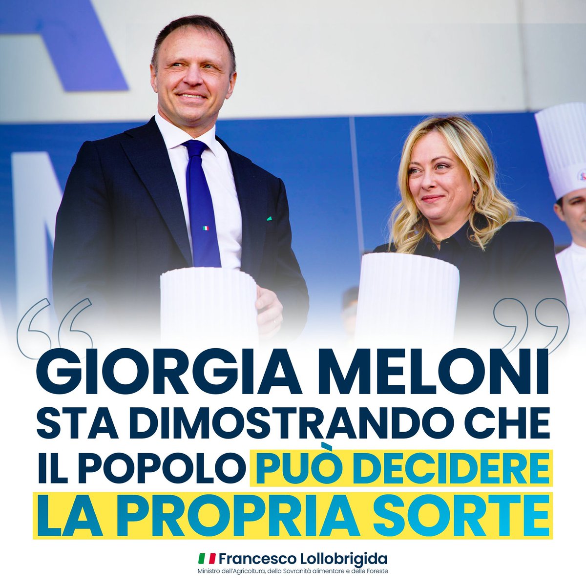 Darmi la possibilità di decidere della mia sorte è legalizzare l'#eutanasia e non il #presidenzialismo <a href="/FrancescoLollo1/">Francesco Lollobrigida 🇮🇹</a> <a href="/GiorgiaMeloni/">Giorgia Meloni</a> <a href="/FratellidItalia/">Fratelli d'Italia 🇮🇹</a> <a href="/marcocappato/">Marco Cappato</a>