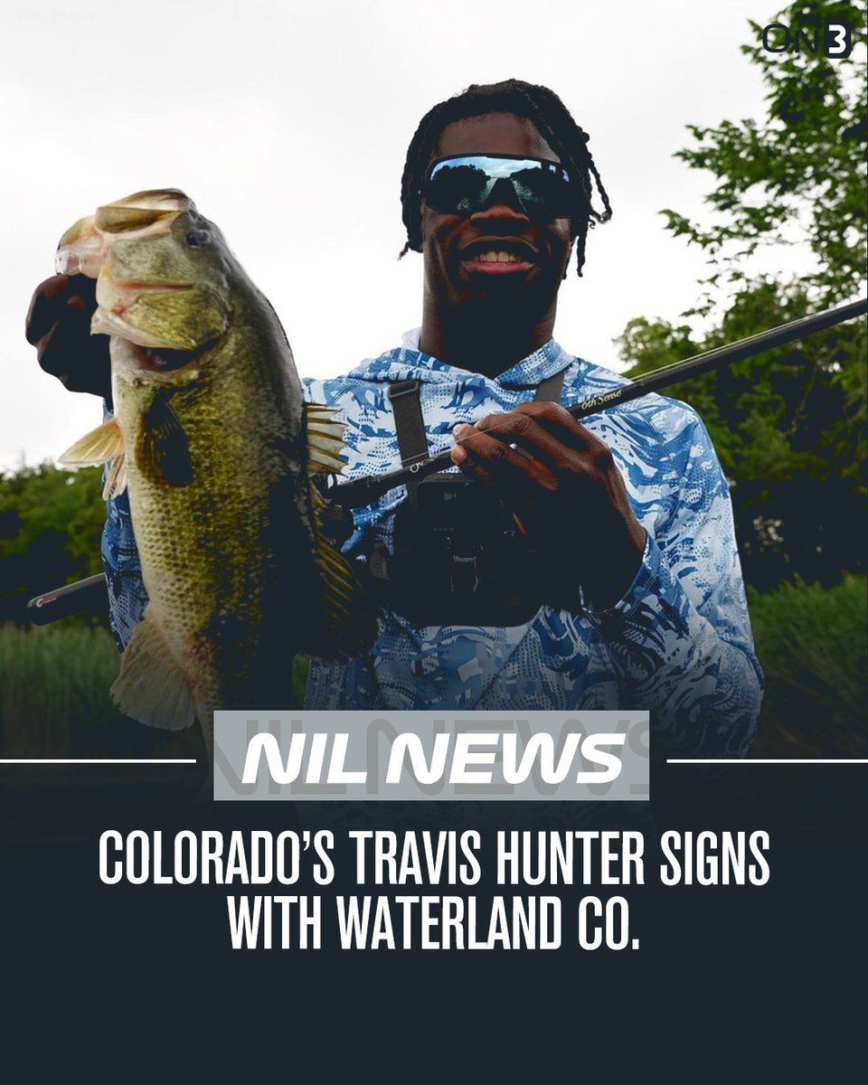 On3 NIL on X: Colorado star Travis Hunter has added an NIL deal with WaterLand  Co. The company produces polarized fishing sunglasses🎣 The former  five-star plus+ prospect has a $1.7 million On3