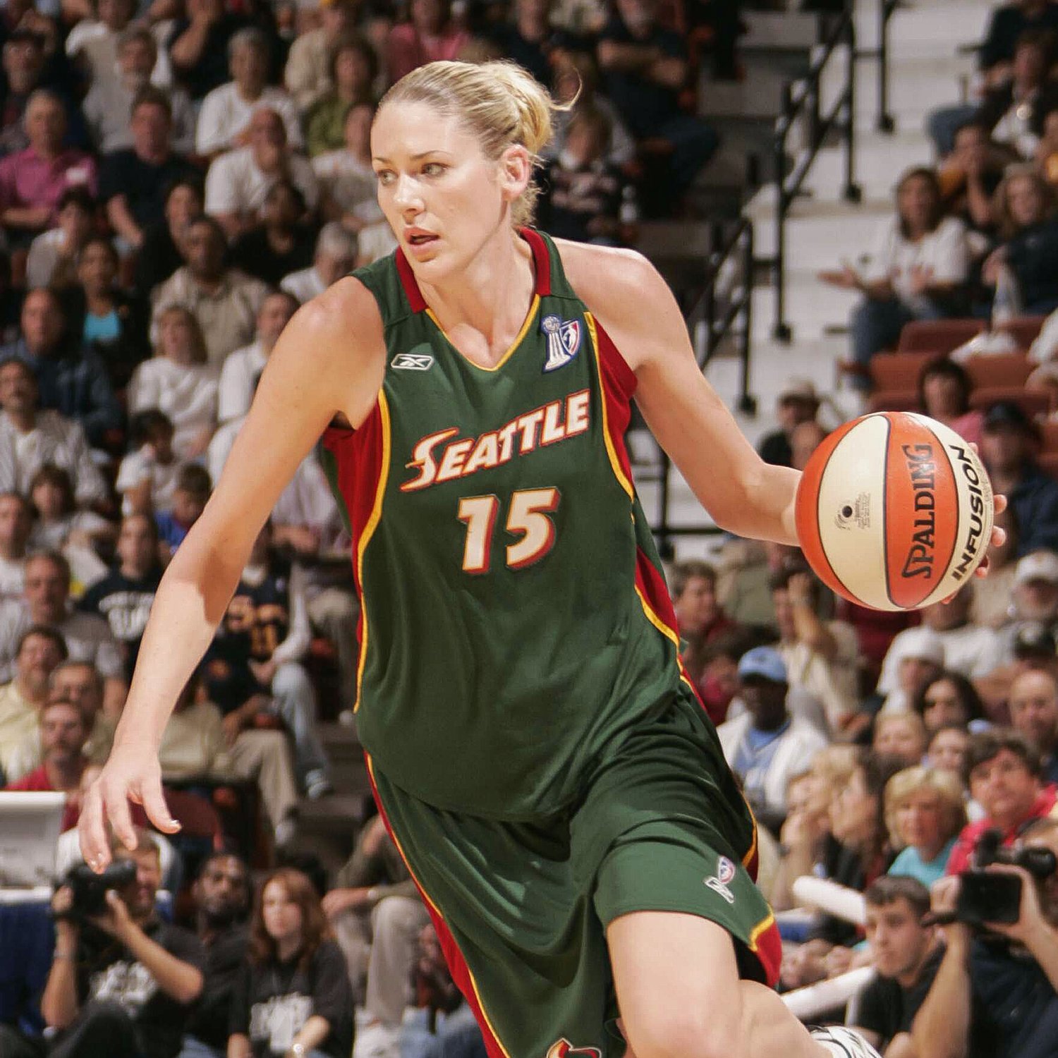 WNBA Lauren Jackson 2004 Champ サイン入り写真 Lauren Jackson - Hall of Fame Basketball Player
