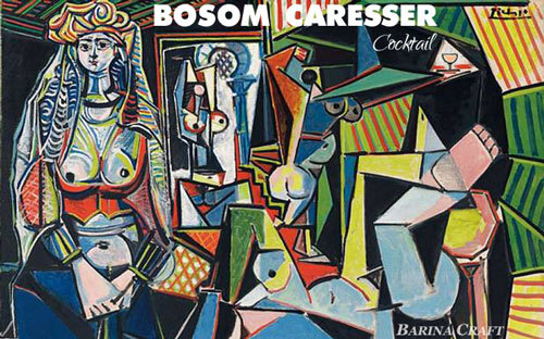 Pablo Picasso's Les Femmes d'Alger (Version O) painting sells for $179 million in 2015 breaking record at the time .. bit.ly/2Q6h7zR  #Picasso #painting illustrates #brandy #cocktail