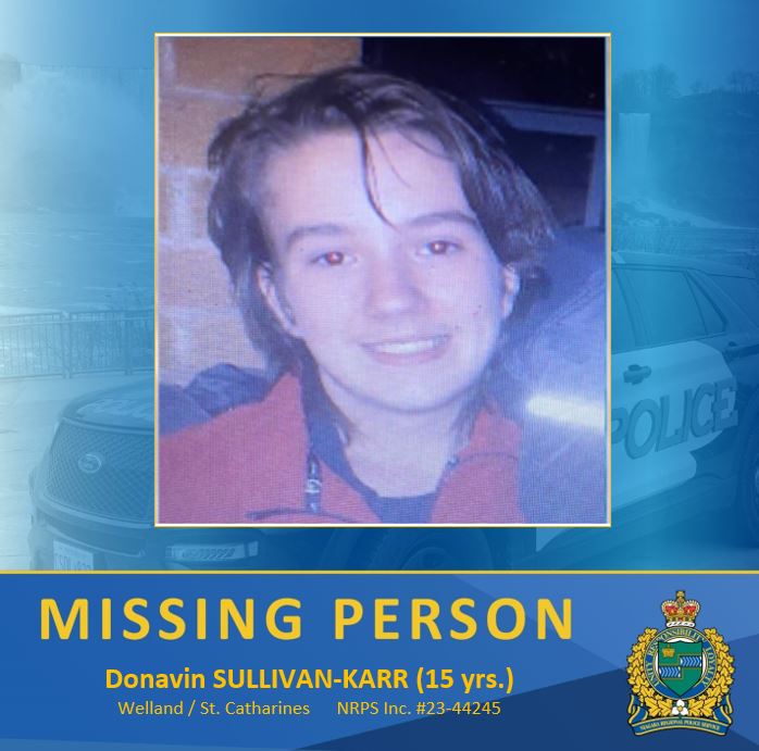 Missing_CA's tweet photo. Missing Boy in Welland, Ontario - Donavin SULLIVAN-KARR, 15 - #Ontario #Welland #missingperson #missingpeoplecanada

 https://t.co/UpfCjV1EGv https://t.co/QT7JisTKJs