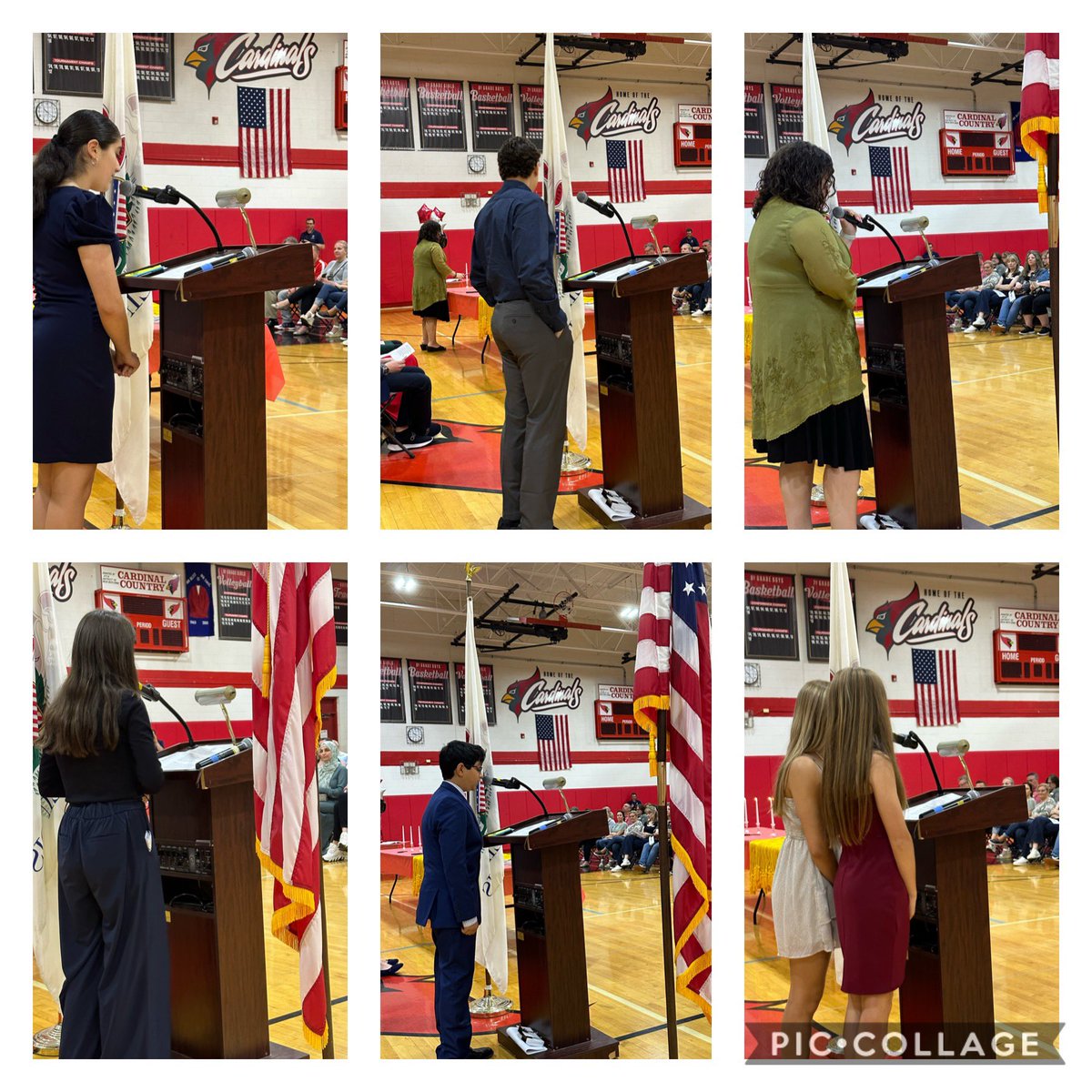 Our NJHS speakers did an awesome job at today’s induction ceremonies.
#CardinalPower
