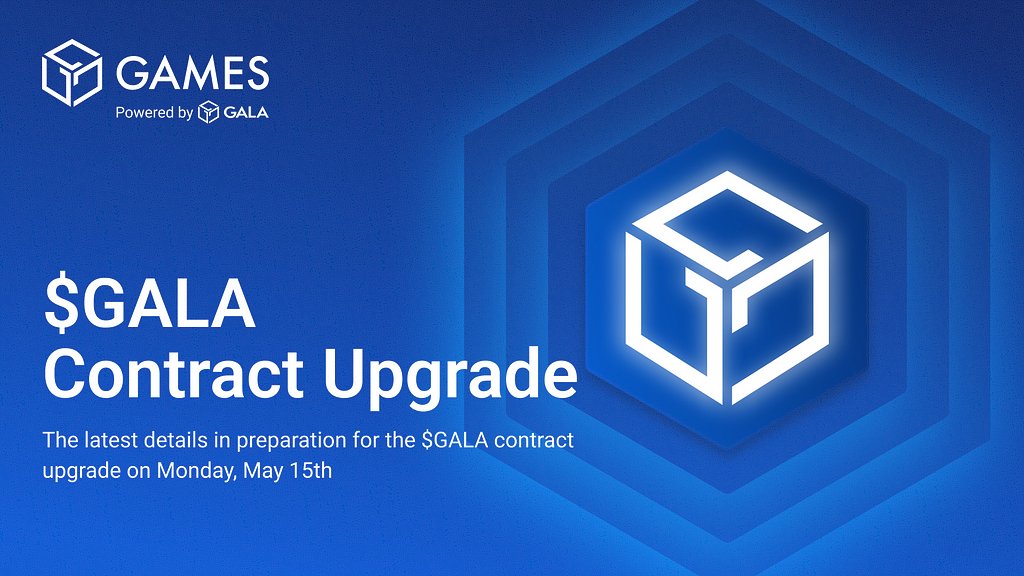 GalaGamers's tweet photo. $GALA Contract Upgrade Incoming https://t.co/8F3eyh20xm https://t.co/fEiEcfbWlQ