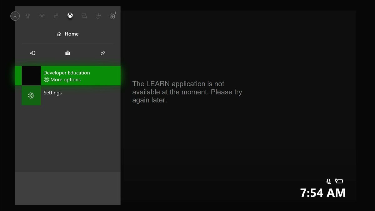 TorusHyperV's tweet photo. Did you know that...
At some point between 2016 or 2017, Xbox developed an internal application called LEARN (or Developer Education) to teach game devs about the perks of working with the Xbox One developer kits? It could be launched from DevHome
#XboxOne #XboxDeveloper #Xbox https://t.co/arNDeooDTy