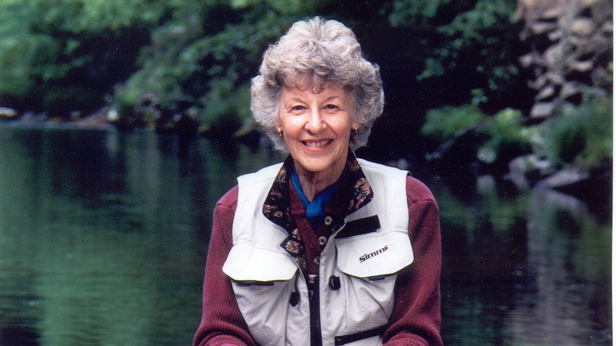 ASFSalmon's tweet photo. "She opened up the sport of fly fishing to women." - read our profile of Joan Wulff, one of the people behind the explosive growth of women in fly fishing today: https://t.co/LHbcdjmwZJ

#salmon #women #conservation #fishing https://t.co/dAcuIa2bbs