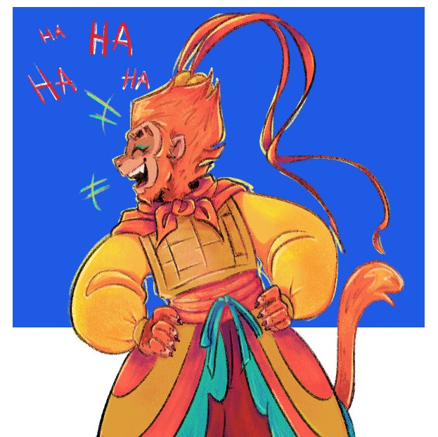 kk_crys's tweet image. I need to draw more of the other characters lmao 😅