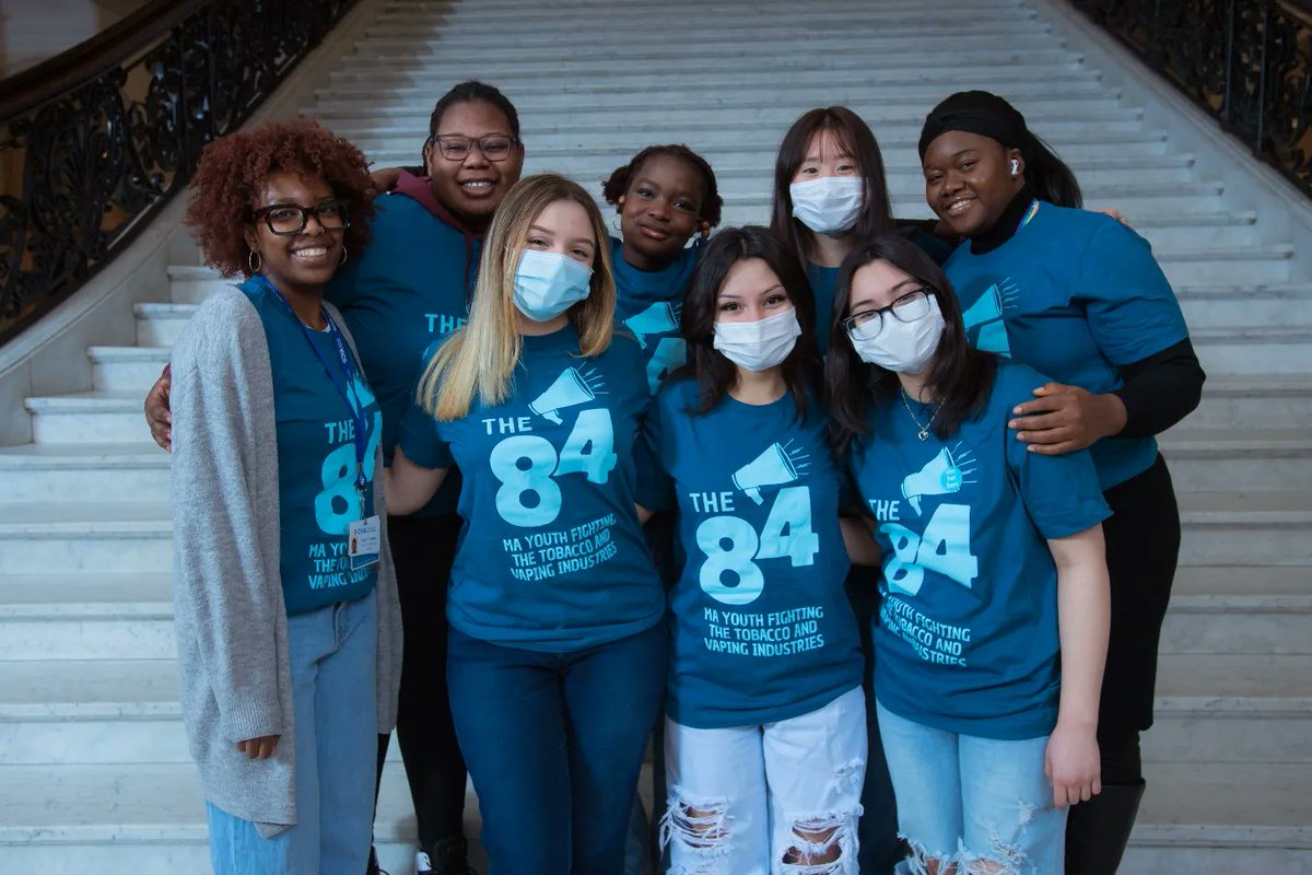 As part of <a href="/the84Movement/">The 84 Movement</a>, local students from <a href="/TEASAEverett/">TEASA</a>, sponsored by CHA, celebrated Kick Butts Day Youth Day of Action at the Mass. State House, where they educated legislators about the tobacco industry’s targeting of youth, communities of color &amp; LGBTQIA+ youth.