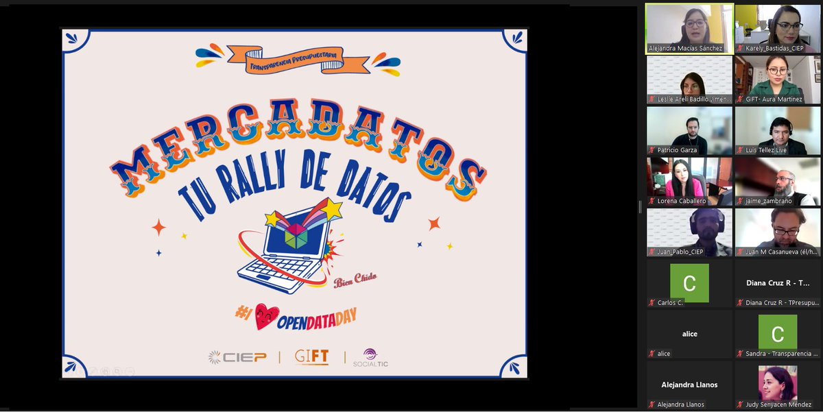 ciepmx's tweet image. Concluimos una edición más del #RallyMX #ExploraDatos 2023 🏁.

¡Muchas felicidades a los equipos ganadores! Sus proyectos resaltan la importancia del acceso y uso de #DatosAbiertos. 

¡Nos vemos en una nueva edición del #ExploraDatos!