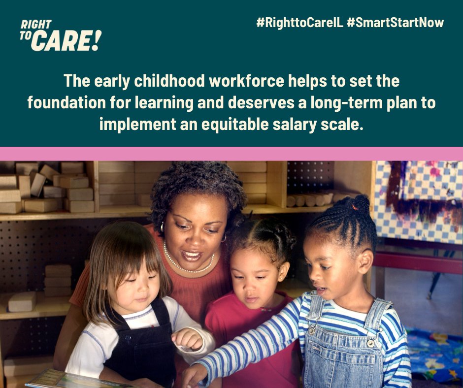EriksonPolicy's tweet photo. The early childhood workforce and our kids deserve the best, and this starts by increasing funds for all early childhood programs proposed in Smart Start IL. We cannot lose this historic opportunity to put all our children on a path to success. #RightToCareIL #SmartStartNow https://t.co/oYVKgBwD92