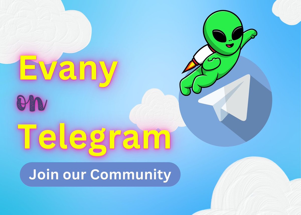 EVANYTOKEN's tweet photo. Keep up with the latest updates in EVY🚀https://t.co/Ts57xxtUUN 

#InEvanyWeTrust #EVY #BeyondTheMoon #ERC20 #CryptoCommunity https://t.co/jXt4Oiopw8