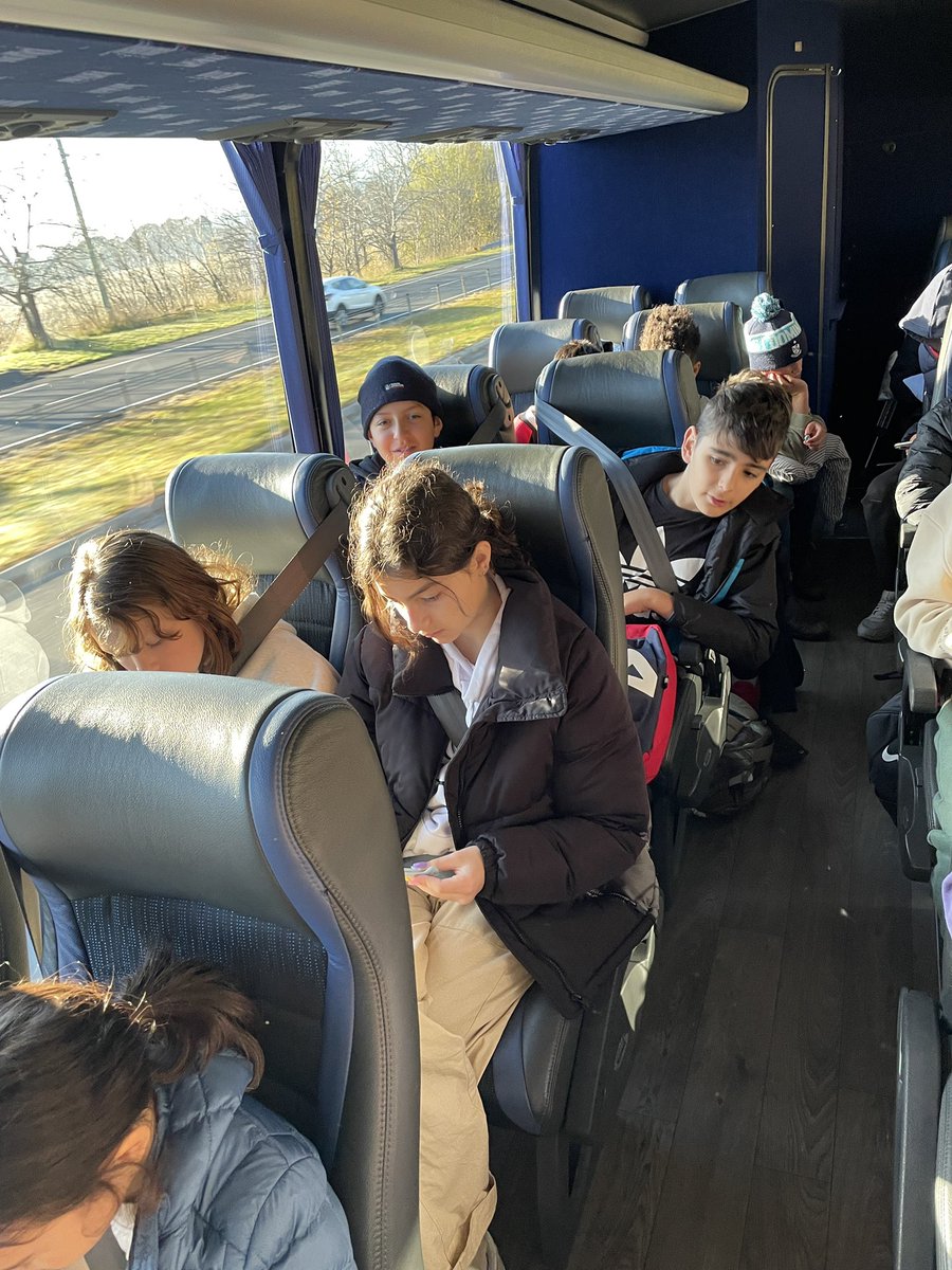 StDomsCE's tweet photo. It was an early start this morning. Home time! 🚌 https://t.co/tcGnWoXFZH