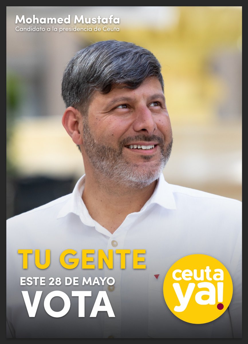 Ceuta_Ya's tweet photo. Vota #Moha, vota #CeutaYa https://t.co/ZvxqUTT1R5
