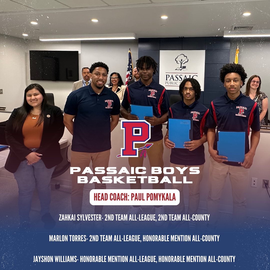 PassaicSchools's tweet photo. Congrats to our Winter Athletes! 🎉👏 We applaud those who received all-league, all-county, and honorable mentions in Boys &amp; Girls Basketball, Bowling, Cheerleading, Indoor Track, Wrestling, and Swimming. 🏀🎳📣🏃‍♀️🤼‍♂️🏊‍♀️ Your dedication and talent have paid off. Keep dominating! 🏆 https://t.co/H9ob6gAIp2