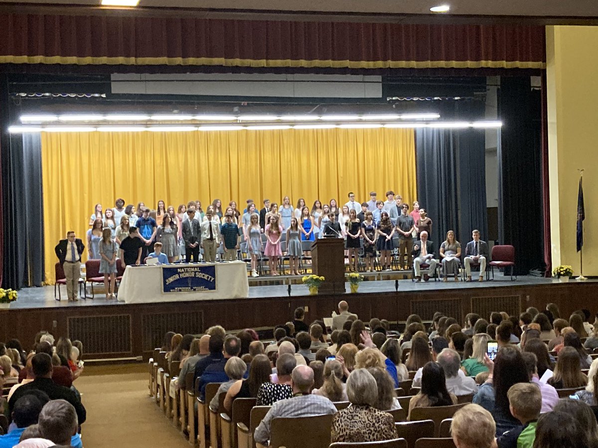 WVW MS National Junior Honor Society Induction Ceremony
Congratulations on this terrific accomplishment!