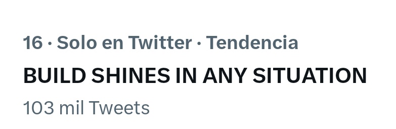BuildJakapanRD's tweet photo. #Beyourluve aún somos tendencia en Tailandia posición No.16. La palabra clave se ha mantenido en tendencia por más de 10 horas 🥳🥳💙
#BuildisStarBoy
BUILD SHINES IN ANY SITUATION
#BuildJakapan https://t.co/lyn5hKWESZ