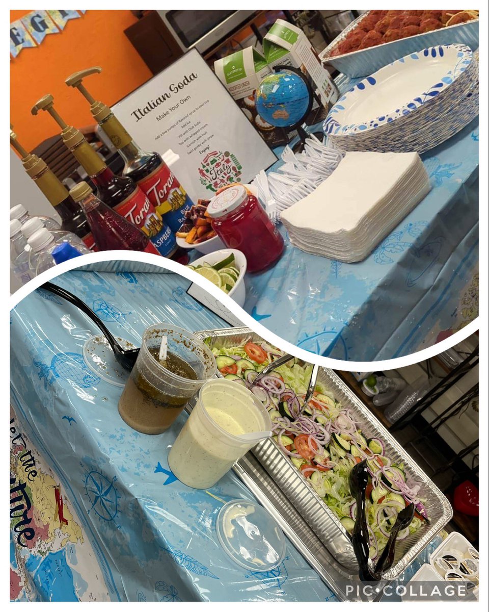 stonypointsouth's tweet photo. Day📙of PTA’s ✈️ adventure was to Italy 🇮🇹! We 💕 all the pasta 🍝 #AdventureAwaits #ItalianDelight #PastaForDays #YesPlease #TeacherAppreciateWeek #StaffAppreciation #KCKPS #IAmKCKPS #EagleFamily #AlwaysSoaring https://t.co/4dk8G475l3