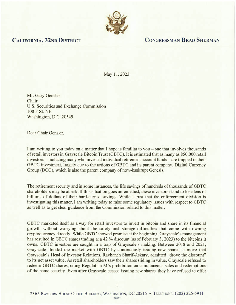 Congressman Brad Sherman tweet media