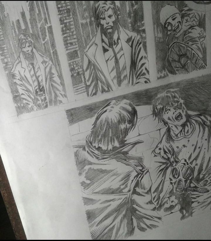 RomuloBarvaArt's tweet image. Page pencil (WIP). "Crime scene". Thoughts?
#comicpage #comicbookartist #comicsample #comicstuff #comicpanel #comicbook #comicdrawing #originalcomic