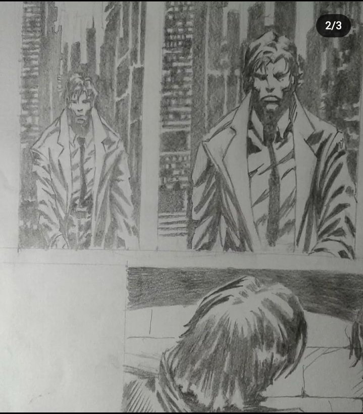 RomuloBarvaArt's tweet image. Page pencil (WIP). "Crime scene". Thoughts?
#comicpage #comicbookartist #comicsample #comicstuff #comicpanel #comicbook #comicdrawing #originalcomic