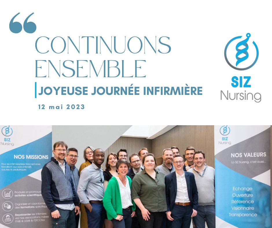 SIZNURSING's tweet photo. Joyeuse Journée Internationale des Infirmières ! 

Nous sommes fiers et fières de ce qui a été accompli jusqu'à présent et nous sommes impatients et impatientes de continuer à façonner ensemble l'avenir de notre profession

#ensemblecontinuons #usi #IND2023 https://t.co/3Q03BYlGyK