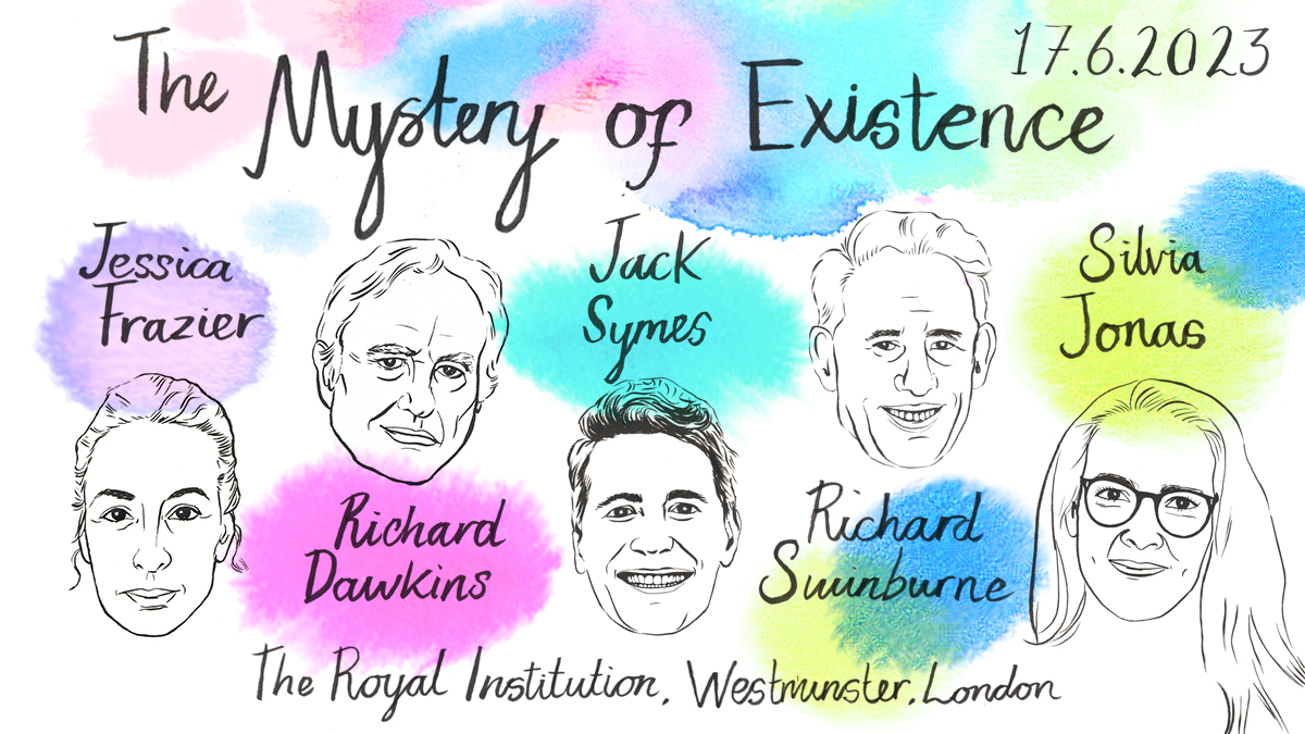 RichardDawkins's tweet photo. I shall be among those (the rest all represent religions) talking about The Mystery of Existence. At the Royal Institution @Ri_Science , Saturday 17th June 7:00 pm.

Tickets (free) here:
https://t.co/QouxVUdcBG

Please come and support. https://t.co/KgZzcTonkQ