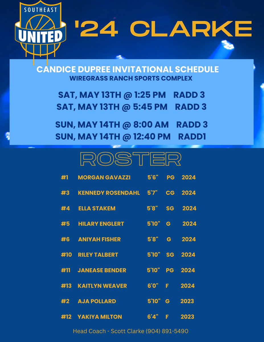 Scott Clarke (@sc2222222) on Twitter photo Candace Dupree always a great tournament against Top teams in Florida. <a href="/smith_maurice/">Mo Smith</a> <a href="/coachnolac/">Nola Carter</a> <a href="/CoachMegDzikas/">Megan Dzikas</a> <a href="/CoachDSchirm/">Deandra Schirmer</a> <a href="/MJTripleThreat/">MJ (Melissa J) Baker</a> <a href="/RollinsWBB/">Rollins College Women’s Basketball</a> <a href="/FloridaTechWBB/">Florida Tech Women's Hoops</a> <a href="/coachc9/">Anthony Crocitto</a> <a href="/_trongriff/">Coach Tron Griffin, MSML</a> <a href="/InsiderExposure/">InsiderExposure</a> @WeAreSEUnited <a href="/SEUnitedKiki/">Southeast United</a> <a href="/INDIANRIVER_WBB/">INDIAN RIVER WBB</a> Candace Dupree always a great tournament against Top teams in Florida. <a href="/smith_maurice/">Mo Smith</a> <a href="/coachnolac/">Nola Carter</a> <a href="/CoachMegDzikas/">Megan Dzikas</a> <a href="/CoachDSchirm/">Deandra Schirmer</a> <a href="/MJTripleThreat/">MJ (Melissa J) Baker</a> <a href="/RollinsWBB/">Rollins College Women’s Basketball</a> <a href="/FloridaTechWBB/">Florida Tech Women's Hoops</a> <a href="/coachc9/">Anthony Crocitto</a> <a href="/_trongriff/">Coach Tron Griffin, MSML</a> <a href="/InsiderExposure/">InsiderExposure</a> @WeAreSEUnited <a href="/SEUnitedKiki/">Southeast United</a> <a href="/INDIANRIVER_WBB/">INDIAN RIVER WBB</a>
