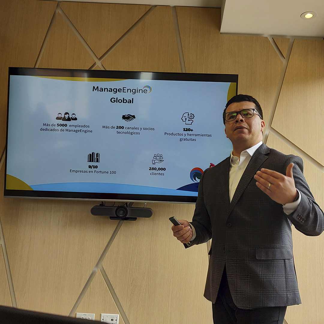 ITenLINEA's tweet image. Estuvimos conociendo las oficinas de #ManageEngine en Chía, Cundinamarca, Colombia. El hub desde donde la multinacional atiende al mercado regional. En #ITenLINEA la mejor información de la industria tecnológica.
