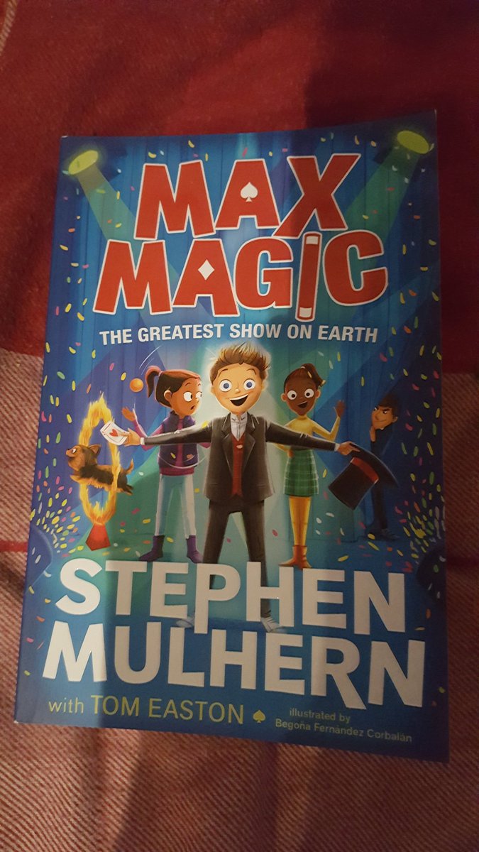 @StephenMulhern this arrived today just waiting for the signed copy to arrive should arrive tomorrow. Loved the first #maxmagic can't wait to start reading #MaxMagic2