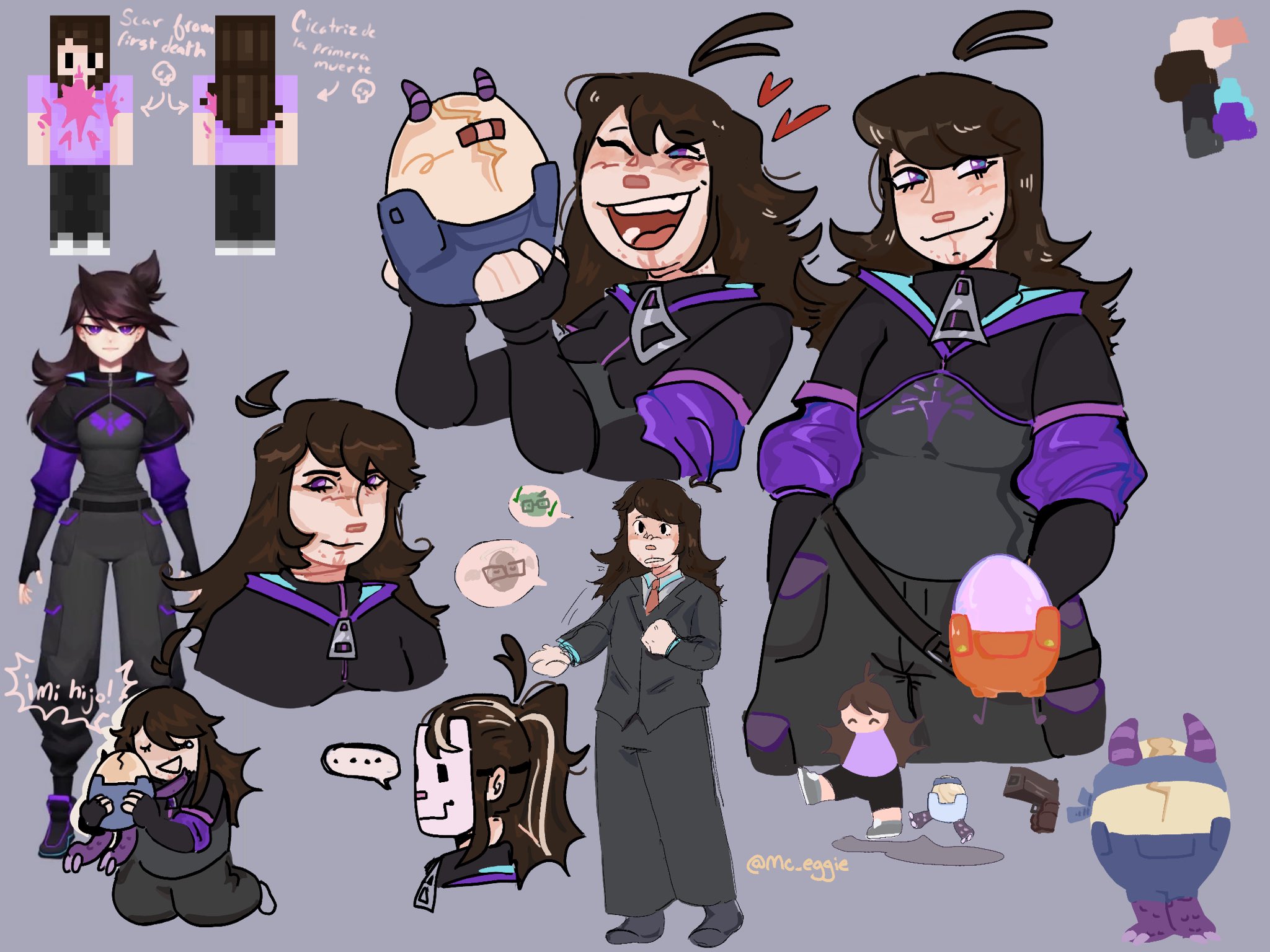 EGGIE 🍳 on X: My take for Q!Jaiden Does she work for the federation???  who knows ᕕ( ᐛ )ᕗ #qsmp #jaidenanimationsfanart #qsmpart   / X