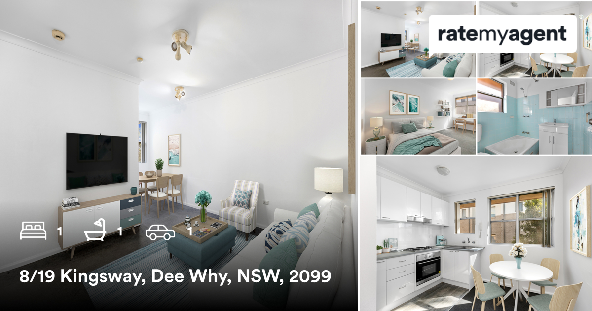 🛌 1 🛀 1 🚘 1
📍 8/19 Kingsway, Dee Why, NSW, 2099

Our agent’s latest sale on #RateMyAgent

rma.reviews/bteYTZEgD2EA

...
#ratemyagent #realestate #NOVAK_PROPERTIES