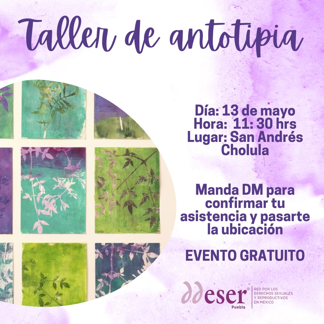 Este sábado tenemos dos talleres gratuitos✨
Ven con nosotras 💜
👇🏼👇🏼👇🏼
#Puebla #SanAndres #Cholula