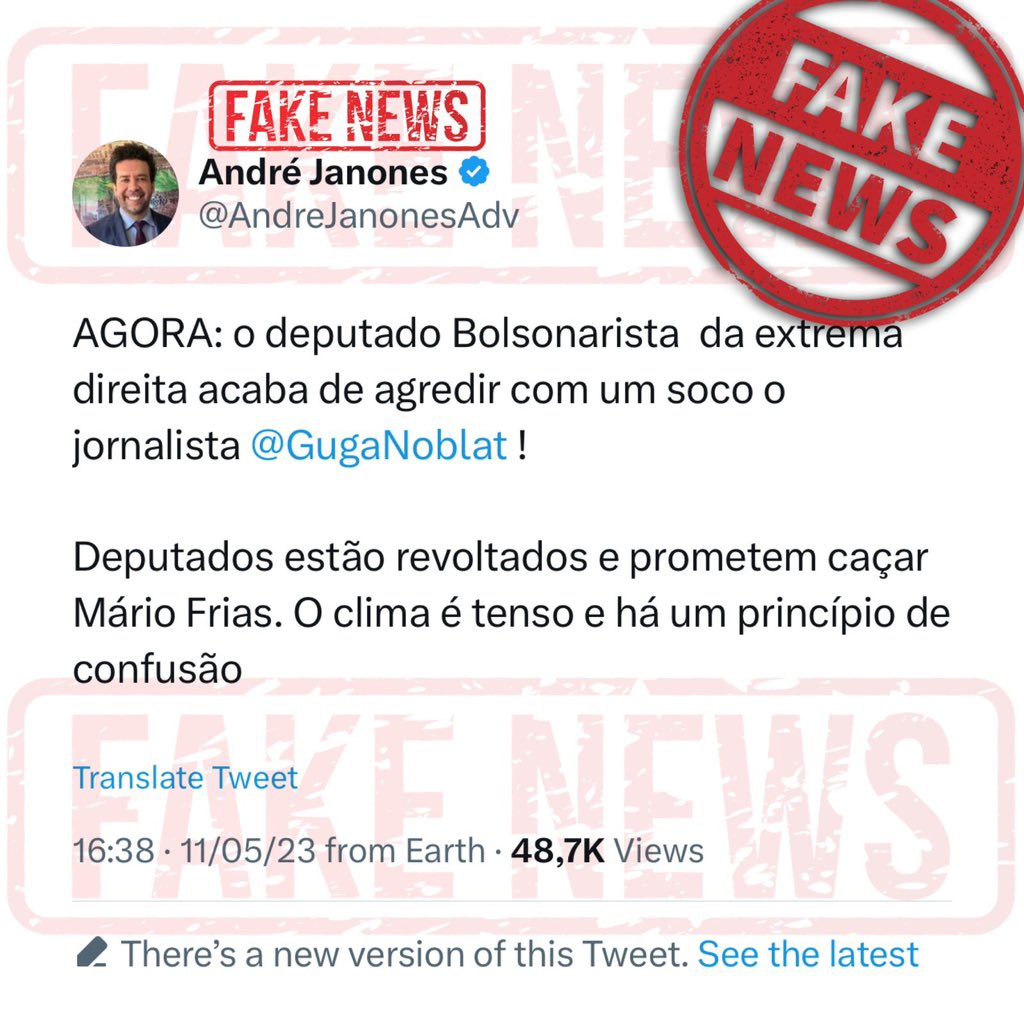 fabiowoficial's tweet photo. Soco? 
A farsa aparece, apenas questão de tempo. 
Mais de 48 mil pessoas leram sua MENTIRA. https://t.co/h8HlM4hQWc